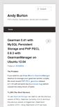 Mobile Screenshot of blog.andyburton.co.uk